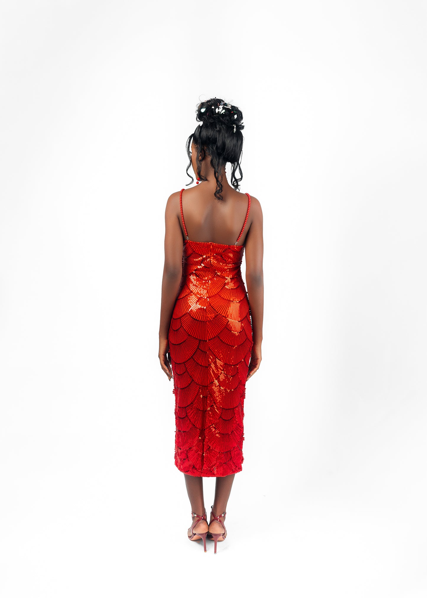 Dazzle Dress ( Red )