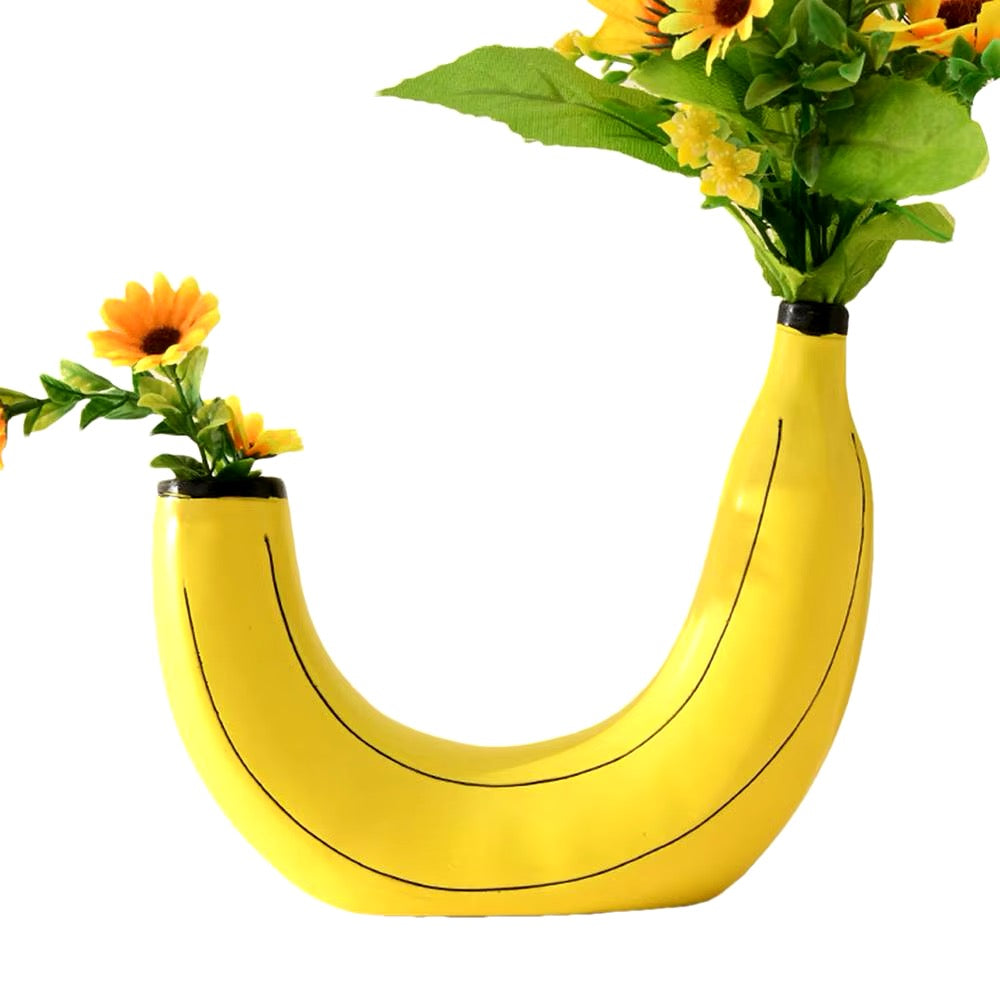 Yellow Banana Flower Vase: A Burst of Sunshine for Your Home