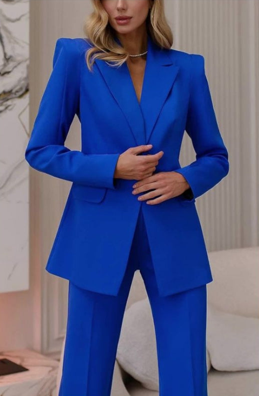 Femme Forte two piece suit (Blue)