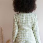 Queen Tweed Set (Green)